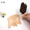 Disposable Eco Friendly Ice Cream Sticks Handle Wood Popsicle Craft Stick